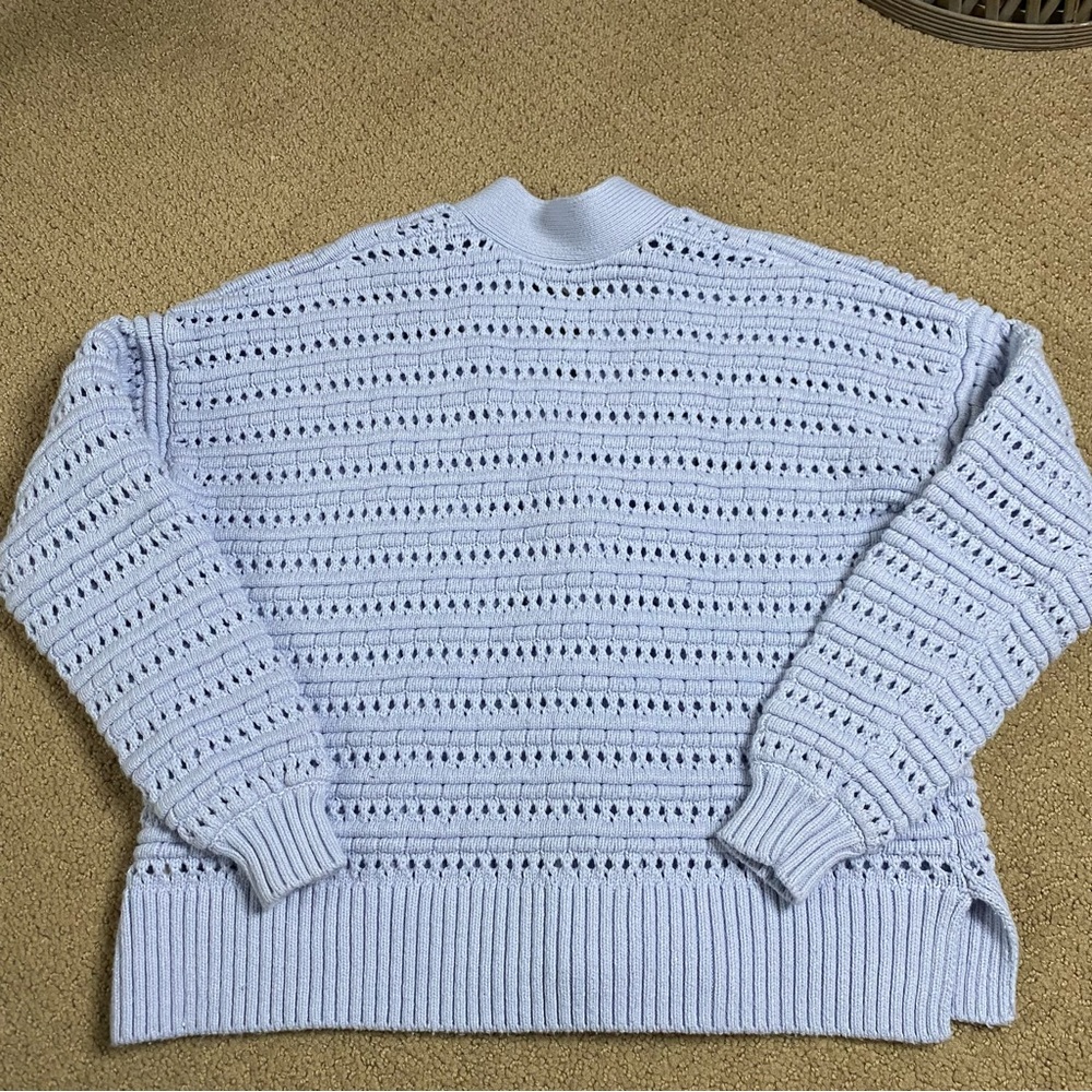 Madewell Tanfield Open-Stitch Cardigan Sweater - Picture 10 of 12